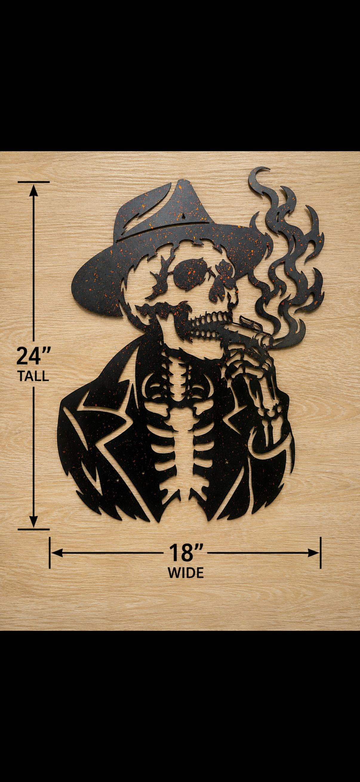Smokin skeleton
