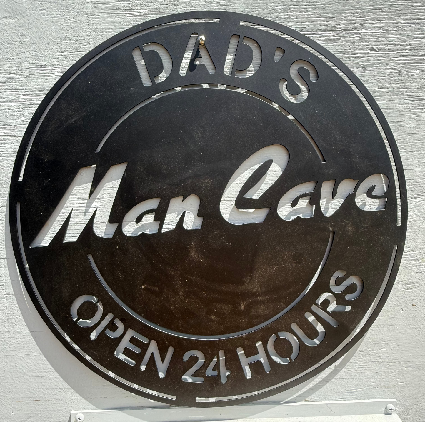 Dad's Man Cave sign