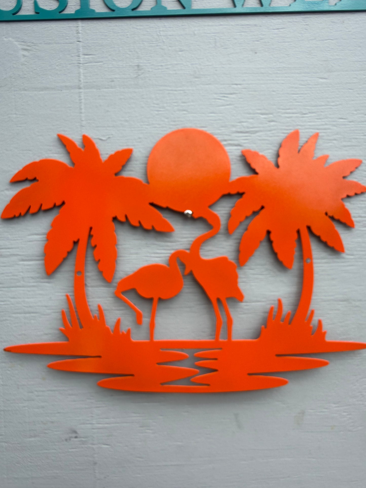 Tropical Sunset Sign