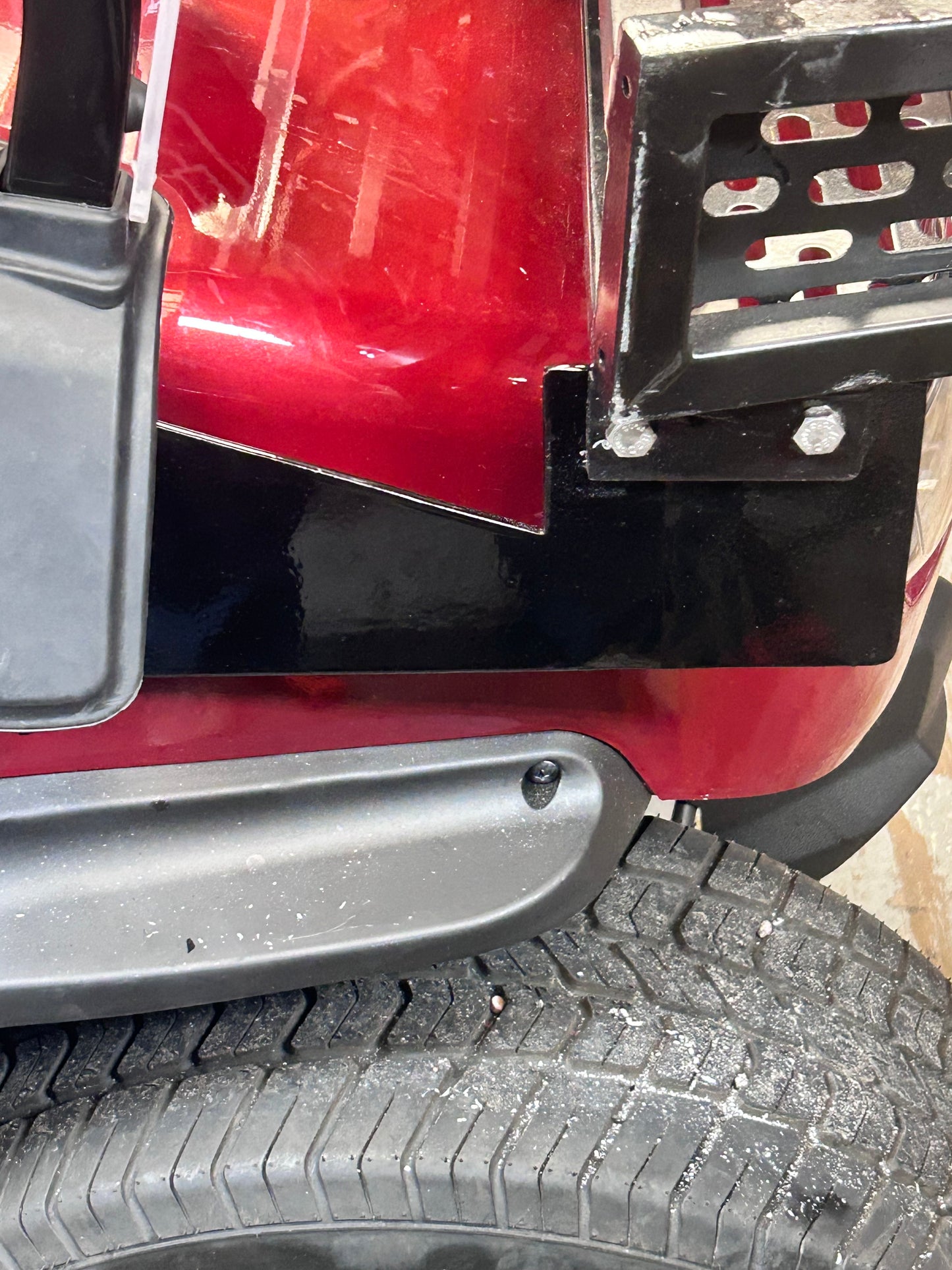 Evolution front rack brackets