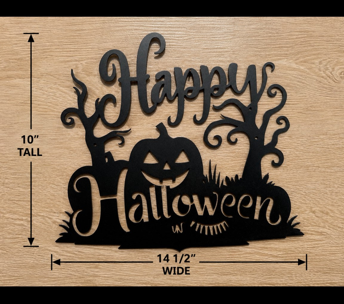 Happy Halloween Sign