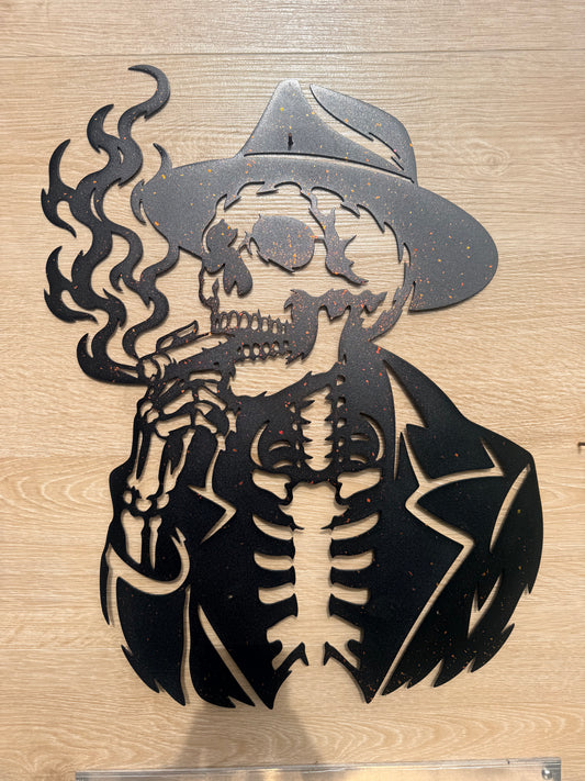 Smokin skeleton