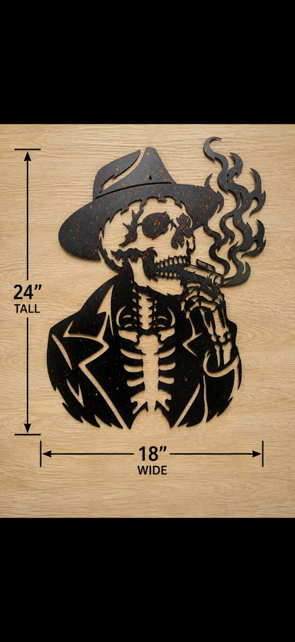 Smokin skeleton