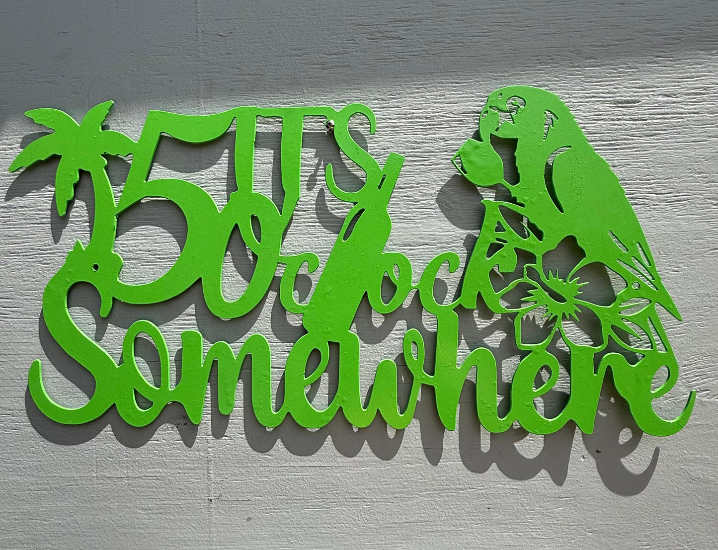 It's Five O'clock Somewhere Sign