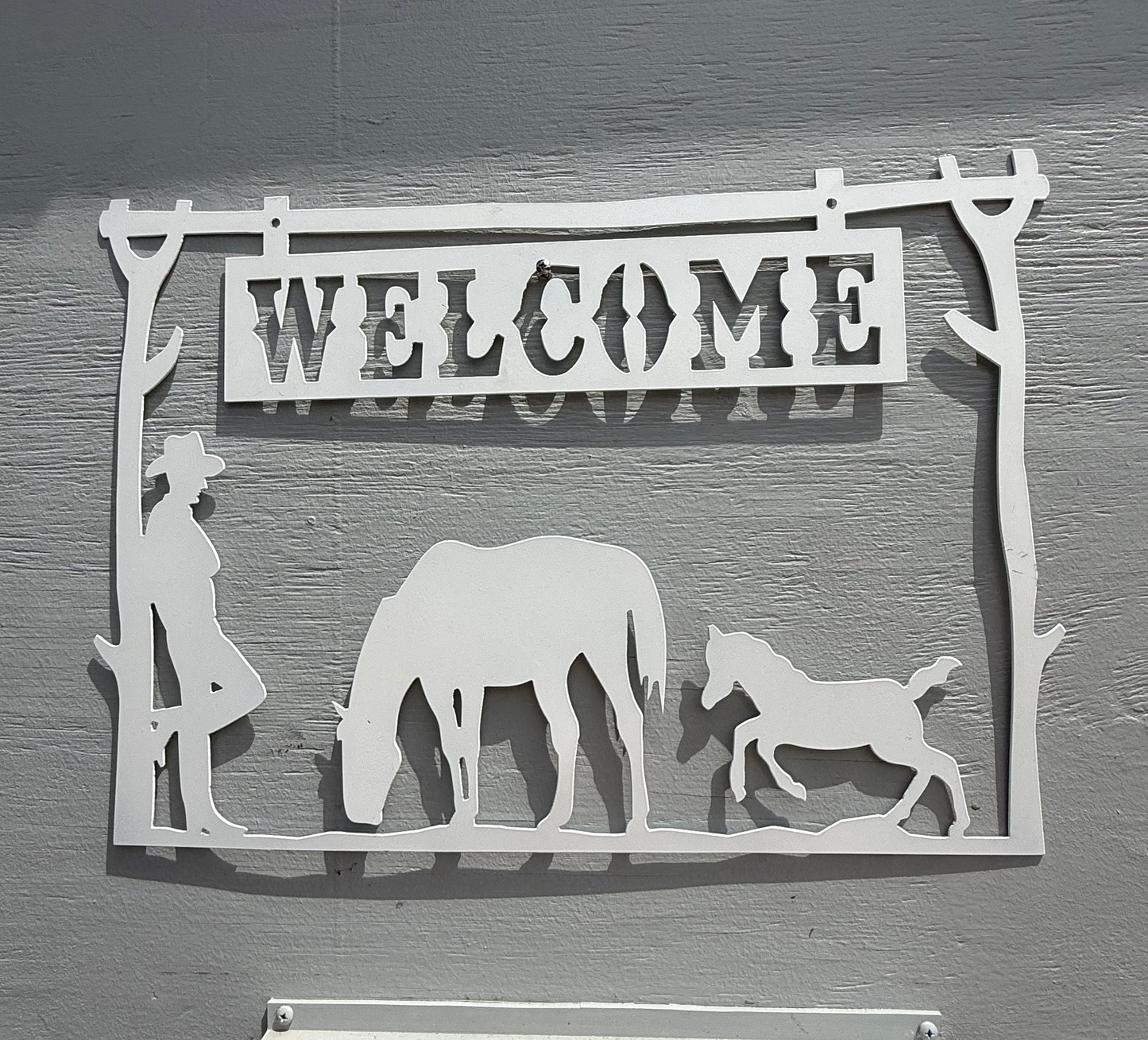 Rustic Farm Animals Sign