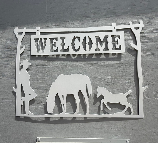 Rustic Farm Animals Sign