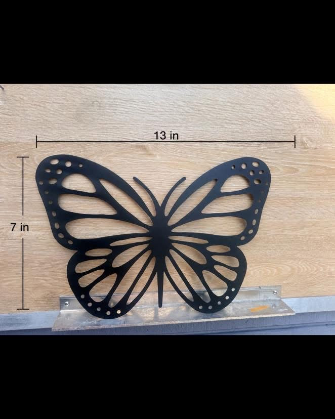 Butterfly Metal plague