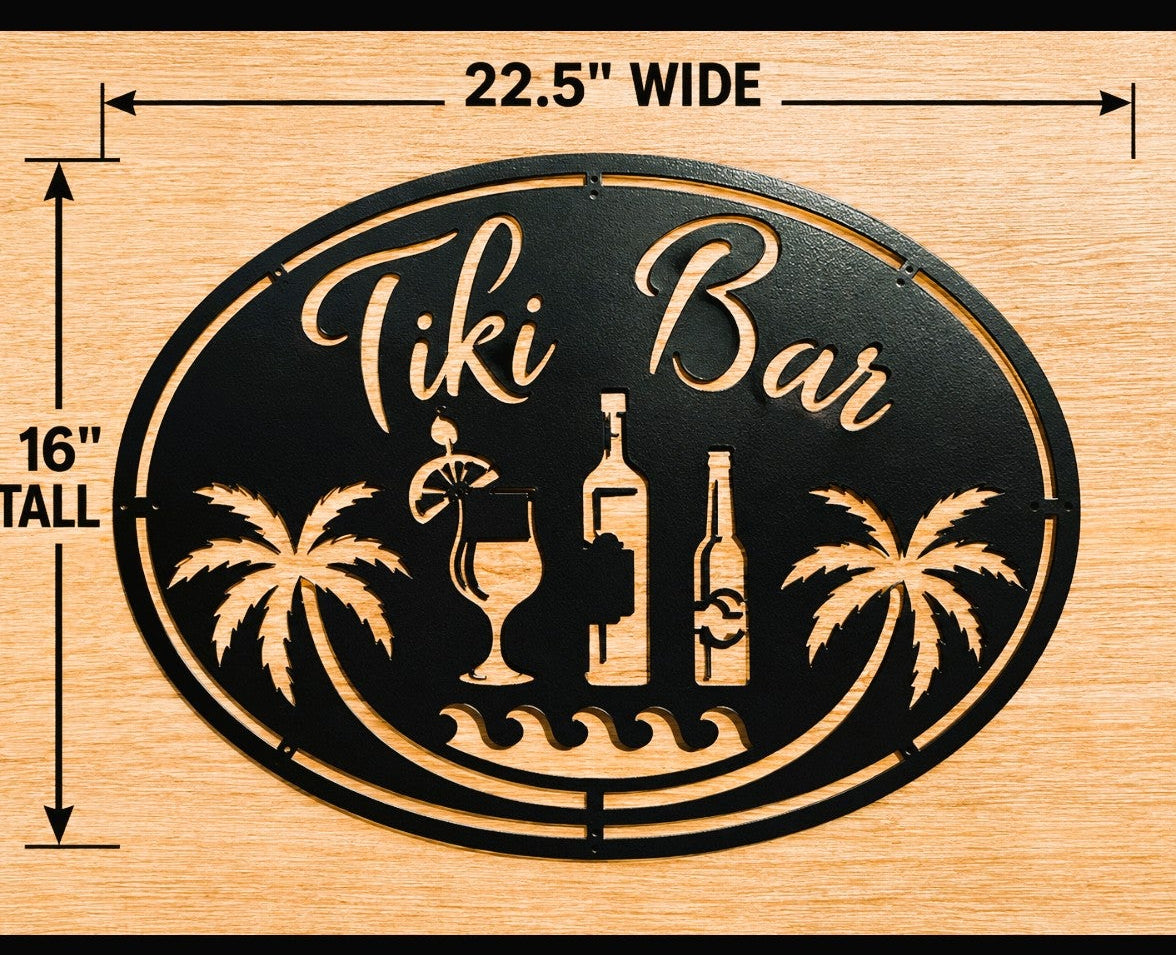 TIKI BAR SIGN