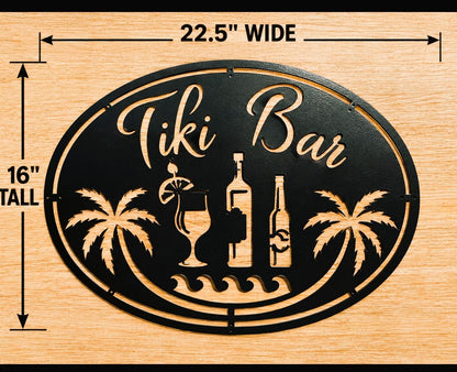 TIKI BAR SIGN