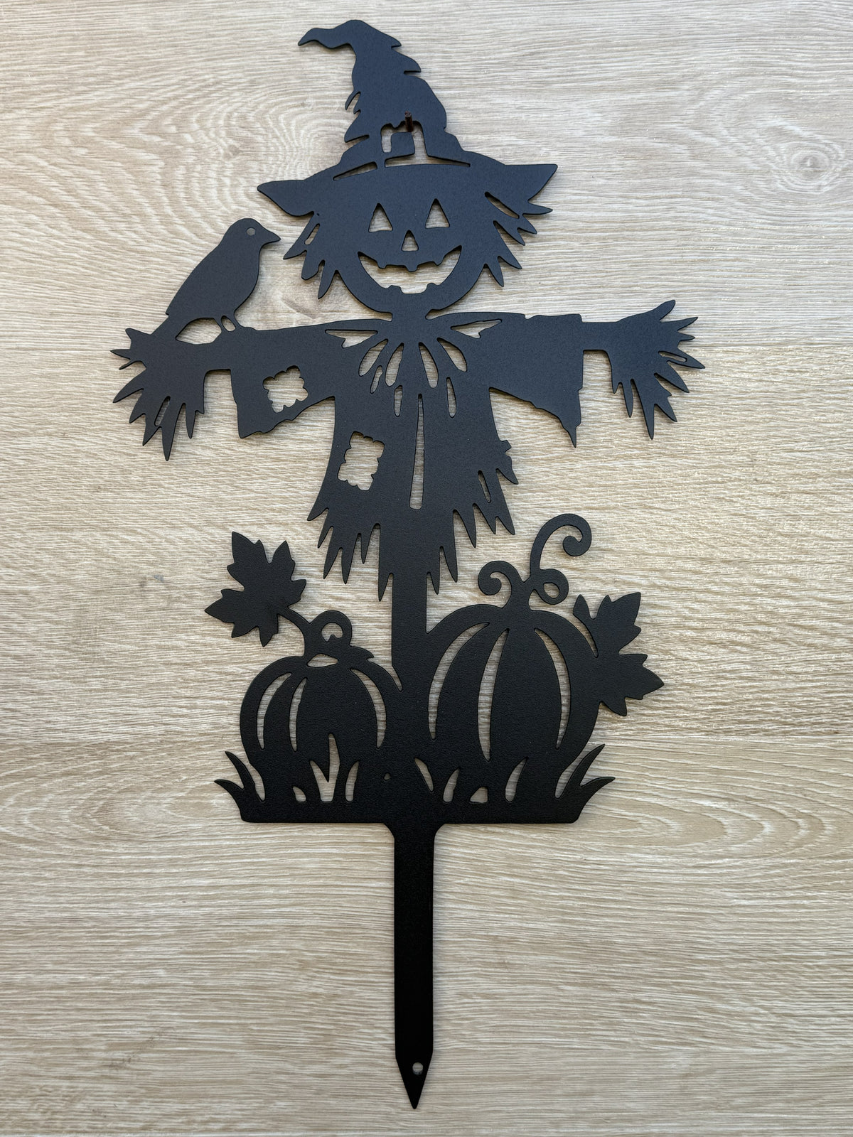 SCARECROW PUMKIN YARD STAKE