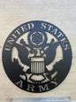 Army Metal Sign