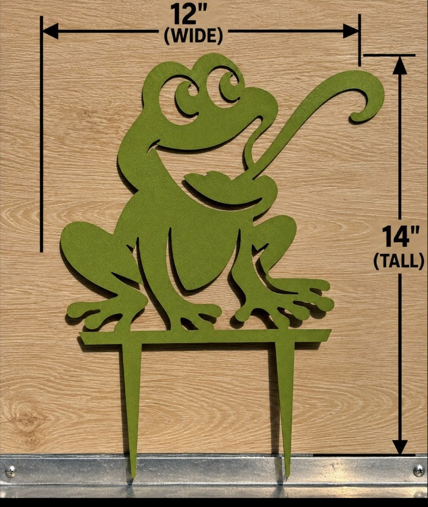 FUN FROG YARD STAKE