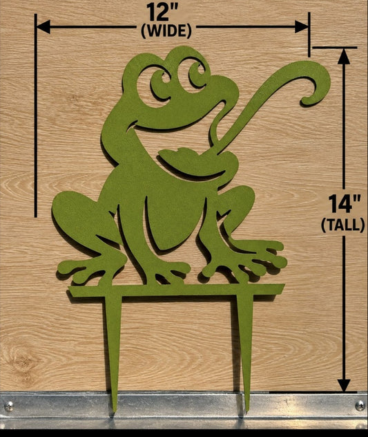FUN FROG YARD STAKE