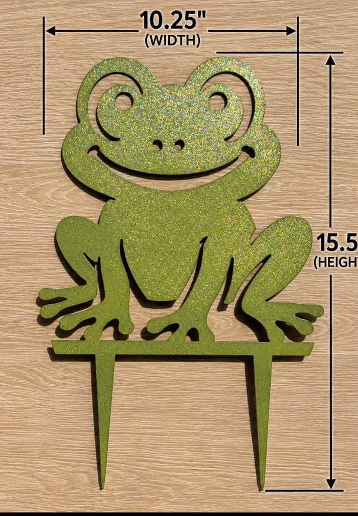 Toad-ally Adorable Frog Yard Stake – H Fusion Welding