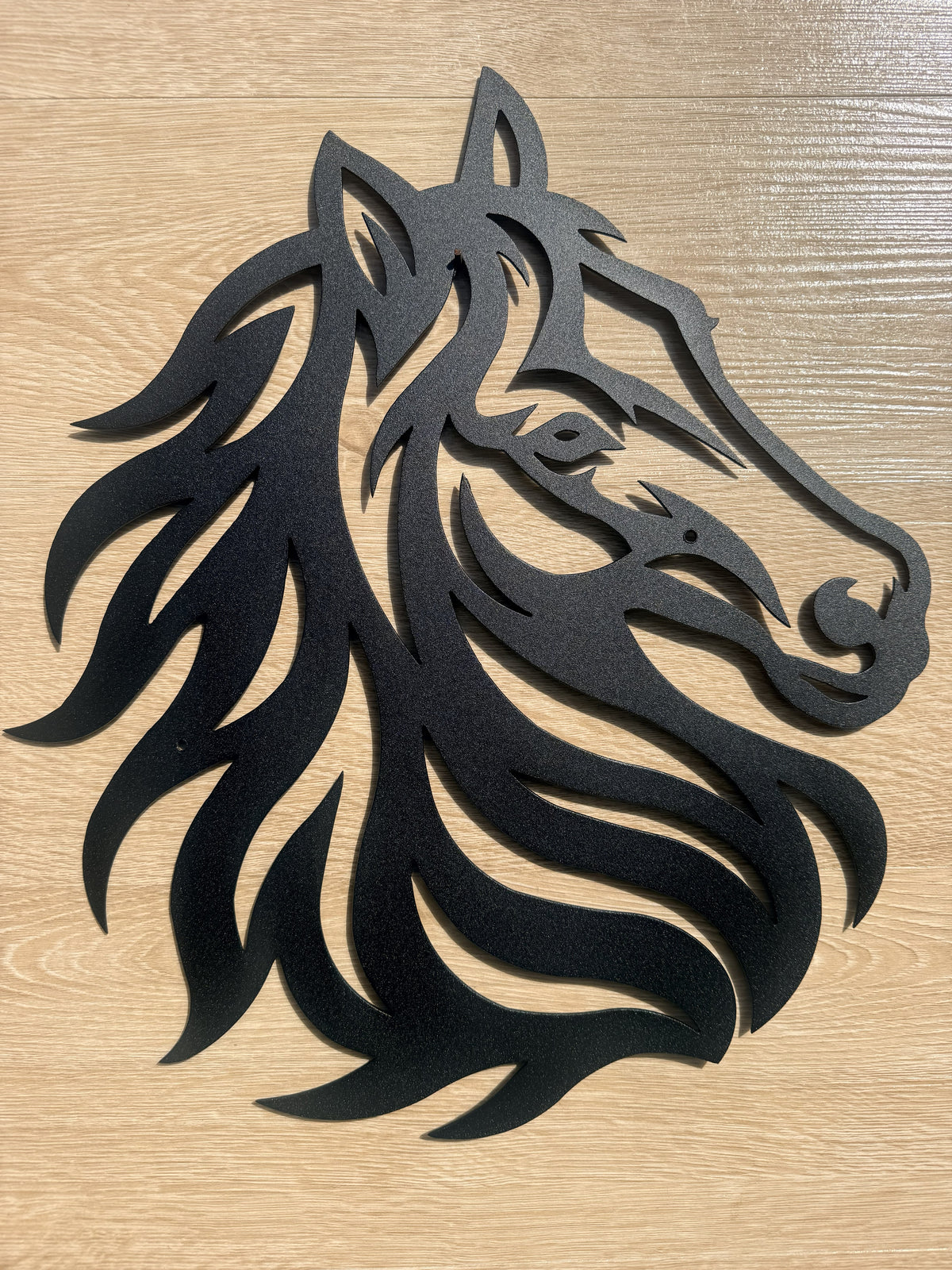 CUSTOM METAL HORSE WALL ART