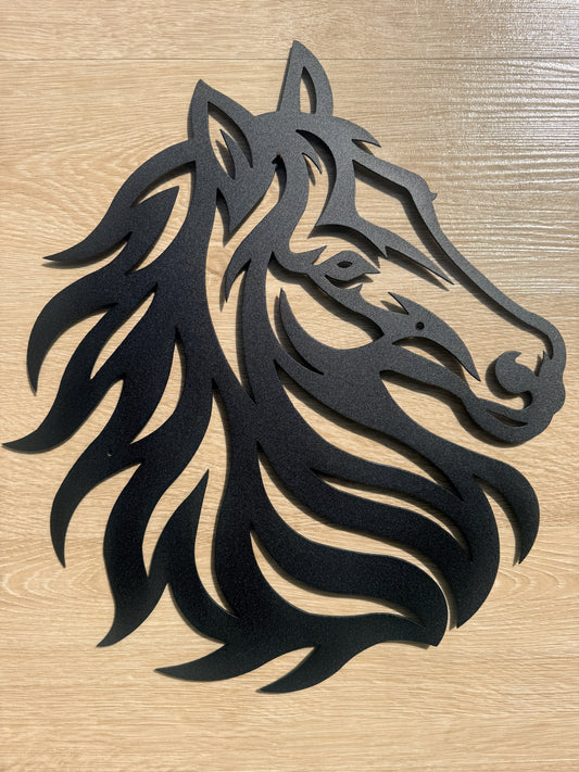 CUSTOM METAL HORSE WALL ART