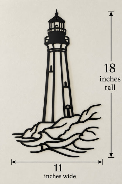 LIGHTHOUSE METAL ART