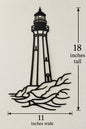 LIGHTHOUSE METAL ART